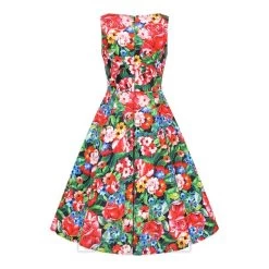H&R London Floral Phoebe Swing Dress (Multi) -Unique Clothing&Accessories ada2e2c9a7c9d852239454a117b9