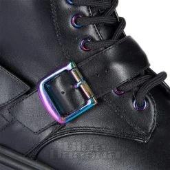 KOI FOOTWEAR Koi Cosmic Fire Platform Boots (Black) -Unique Clothing&Accessories ae944bd5414644832ea70ea98927 153337 h