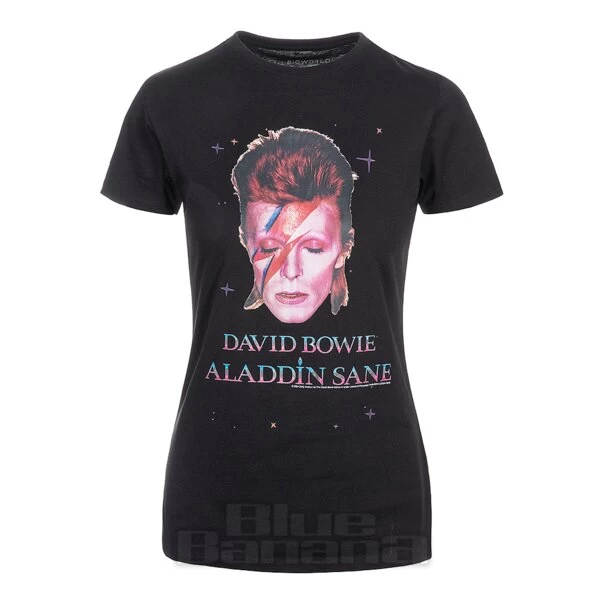 Official Aladdin Sane T-Shirt (Black) 3 Official Aladdin Sane T-Shirt (Black)