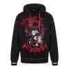 Jawbreaker Checking In Hoodie (Black/Red) -Unique Clothing&Accessories b67f2f45b7fc4391703d205a12a9 150662