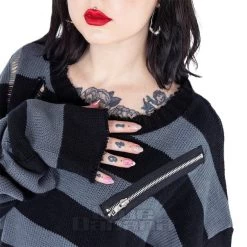 Heartless Your Worst Nightmare Jumper (Black/Grey) 10 Heartless Your Worst Nightmare Jumper (Black/Grey) -Unique Clothing&Accessories b926e12fe7529d4859adb16bf2d0 151791 b