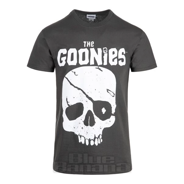 Official Goonies Skull & Logo T-Shirt (Grey) 3 Official Goonies Skull & Logo T-Shirt (Grey)