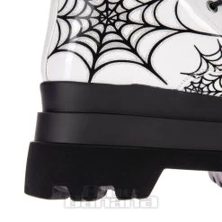 KOI FOOTWEAR Koi Web Trap Boots (White) -Unique Clothing&Accessories ba303d7370c140179f2e565ff59b