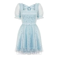 Hell Bunny Infinity Mini Dress (Light Blue) -Unique Clothing&Accessories bbf80693787847f758a94cc807f2