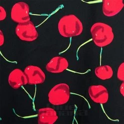 Bleeding Heart Red Cherries Dress (Black) -Unique Clothing&Accessories be97dc4967320335cbb79f778435