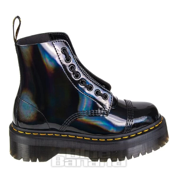 Dr. Martens Dr Martens Sinclair Pride Rainbow Boots (Black) 4 Dr. Martens Dr Martens Sinclair Pride Rainbow Boots (Black) - Image 2