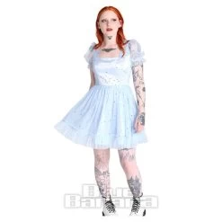Hell Bunny Infinity Mini Dress (Light Blue) -Unique Clothing&Accessories c064d621557eff730b319f00fa3a