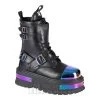 KOI FOOTWEAR Koi Cosmic Fire Platform Boots (Black) -Unique Clothing&Accessories c514027a1474b00c0b4fb33b37c7 153337