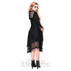 Jawbreaker Fishnet Midi Dress (Black) -Unique Clothing&Accessories c549824eb008da8b17bb2dce6473 150644 a