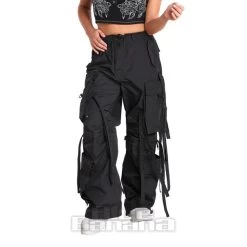 Hell Bunny Octopus Trousers (Black)