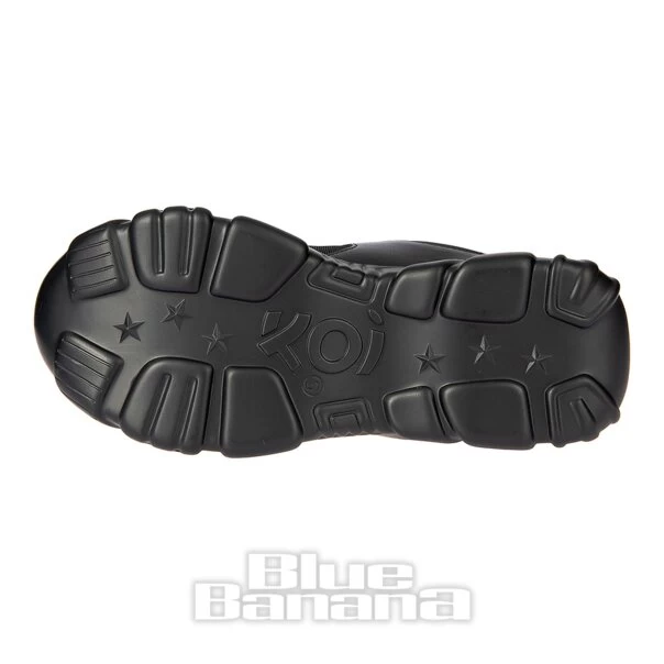 KOI FOOTWEAR Koi Ricta Flip Chunky Sole Trainers (Black/Green) 8 KOI FOOTWEAR Koi Ricta Flip Chunky Sole Trainers (Black/Green) - Image 6