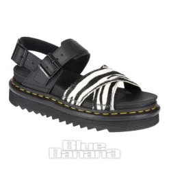 Dr. Martens Dr Martens Voss II Strap Sandals (Black/White)