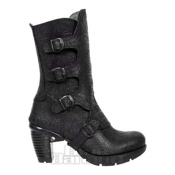 New Rock TR003X-S3 Trail Heeled Core Boot (Black) 4 New Rock TR003X-S3 Trail Heeled Core Boot (Black) - Image 2