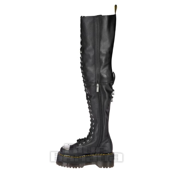 Dr. Martens Dr Martens 28-Eye XTRM Max Virginia Knee-High Platform Boots (Black) 6 Dr. Martens Dr Martens 28-Eye XTRM Max Virginia Knee-High Platform Boots (Black) - Image 4