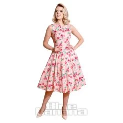 H&R Lindsey Floral Swing Dress (Blue)
