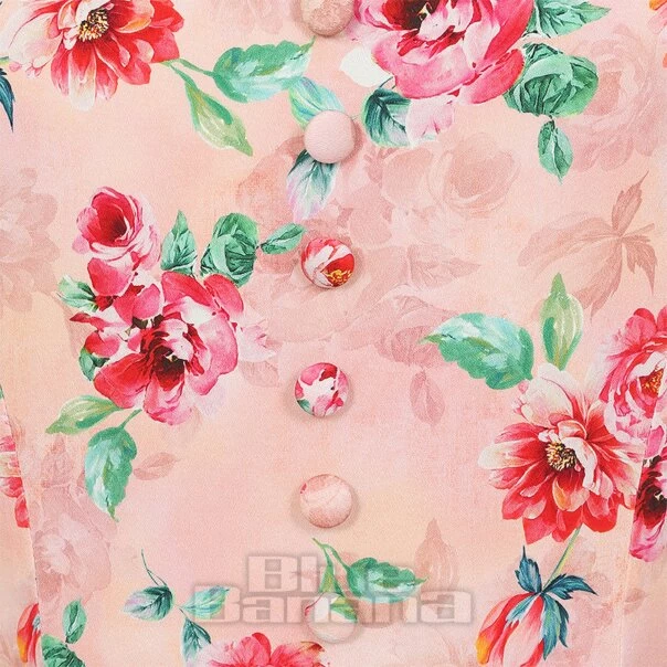 H&R Lindsey Floral Swing Dress (Blue) 8 H&R Lindsey Floral Swing Dress (Blue) - Image 6