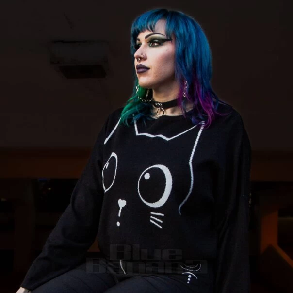 Banned Haru Jumper (Black) 4 Banned Haru Jumper (Black) - Image 2