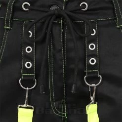 Banned Strap Trousers (Black/Green) 9 Banned Strap Trousers (Black/Green) -Unique Clothing&Accessories d7cab0f0900a1440b1e2edf40b0d