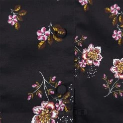 Bleeding Heart Pink Flower Long Sleeve Pencil Dress (Black) -Unique Clothing&Accessories d800d40fdccdffea1d1b3faf7e43 150803 c