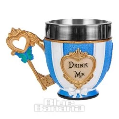 Nemesis Now Pinkys Up Alice Mug (Blue/White) -Unique Clothing&Accessories e2e06a140b4625c63acd91ea9d5b