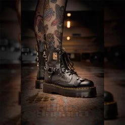 Dr. Martens Dr Martens Jadon Hardware Piercing Boots (Black) -Unique Clothing&Accessories e7c97d29696f1b30ed1abcf07d1c 153591 o
