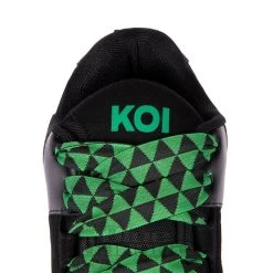 KOI FOOTWEAR Koi Ricta Flip Chunky Sole Trainers (Black/Green) 21 KOI FOOTWEAR Koi Ricta Flip Chunky Sole Trainers (Black/Green) -Unique Clothing&Accessories e96ceadb4a30e9f797501029b137