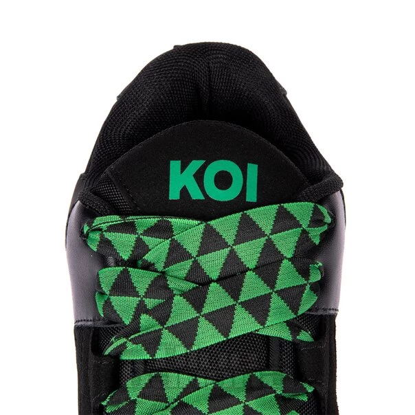 KOI FOOTWEAR Koi Ricta Flip Chunky Sole Trainers (Black/Green) 12 KOI FOOTWEAR Koi Ricta Flip Chunky Sole Trainers (Black/Green) - Image 10
