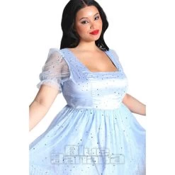 Hell Bunny Infinity Mini Dress (Light Blue) -Unique Clothing&Accessories ea5666126870bb9987854e79158c