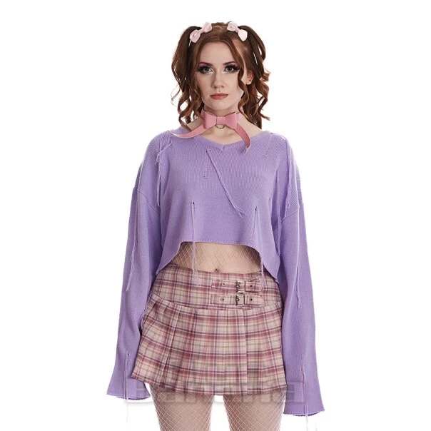 Banned Reo Jumper (Lilac) 3 Banned Reo Jumper (Lilac)