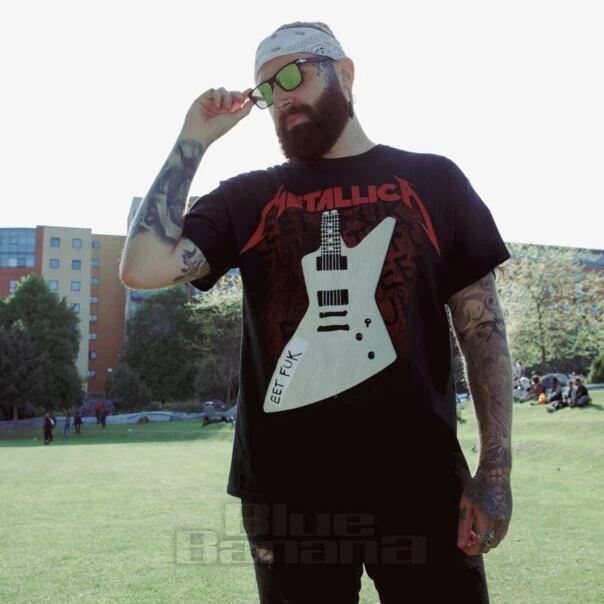 Official Metallica EET T Shirt (Black) 7 Official Metallica EET T Shirt (Black) - Image 5