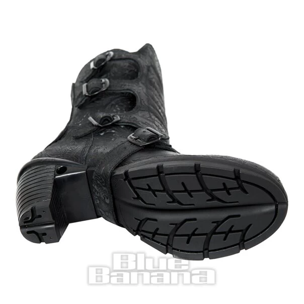 New Rock TR003X-S3 Trail Heeled Core Boot (Black) 8 New Rock TR003X-S3 Trail Heeled Core Boot (Black) - Image 6