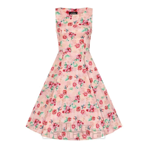 H&R Lindsey Floral Swing Dress (Blue) 5 H&R Lindsey Floral Swing Dress (Blue) - Image 3