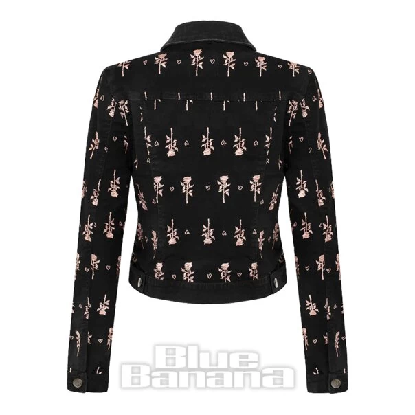 Hell Bunny The Lover Jacket (Black) 8 Hell Bunny The Lover Jacket (Black) - Image 6