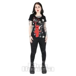 Cupcake Cult Undead Kitty T-Shirt (Black) -Unique Clothing&Accessories f6d97cb2e69d7ce035d8d0be0445 151898 b
