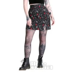 Hell Bunny Lilith Skirt (Black)