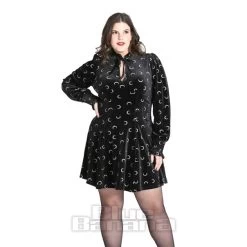 Hell Bunny Misty Moon Dress (Black) 17 Hell Bunny Misty Moon Dress (Black) -Unique Clothing&Accessories f72e02143299b05724c9f5c44b94