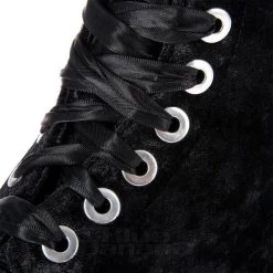 Dr. Martens Dr Martens 1460 Vegan Crushed Velvet Boots (Black) -Unique Clothing&Accessories f79ab3fe23d0eb6296afad562391