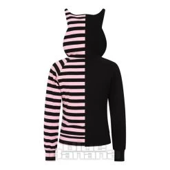 Banned Front Zip Hoodie (Black/Pink) 14 Banned Front Zip Hoodie (Black/Pink) -Unique Clothing&Accessories f821d668323d6731394d94dd9ab6