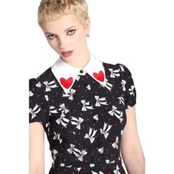 Hell Bunny Bobbie Mini Dress (Black) -Unique Clothing&Accessories f90b1ebce22148cf540654373f95