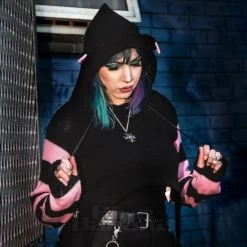 Cupcake Cult Cute Kitty Hoodie (Black/Pink) 11 Cupcake Cult Cute Kitty Hoodie (Black/Pink) -Unique Clothing&Accessories fb680dfe018cb96c61fd54fc55a3 cc kitty hoodie pink